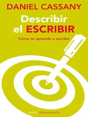 cover image of Describir el escribir